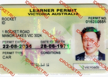 VICTORIA AUSTRALIA LEARNER PERMIT(ASW VIC-Y-LEARNER)